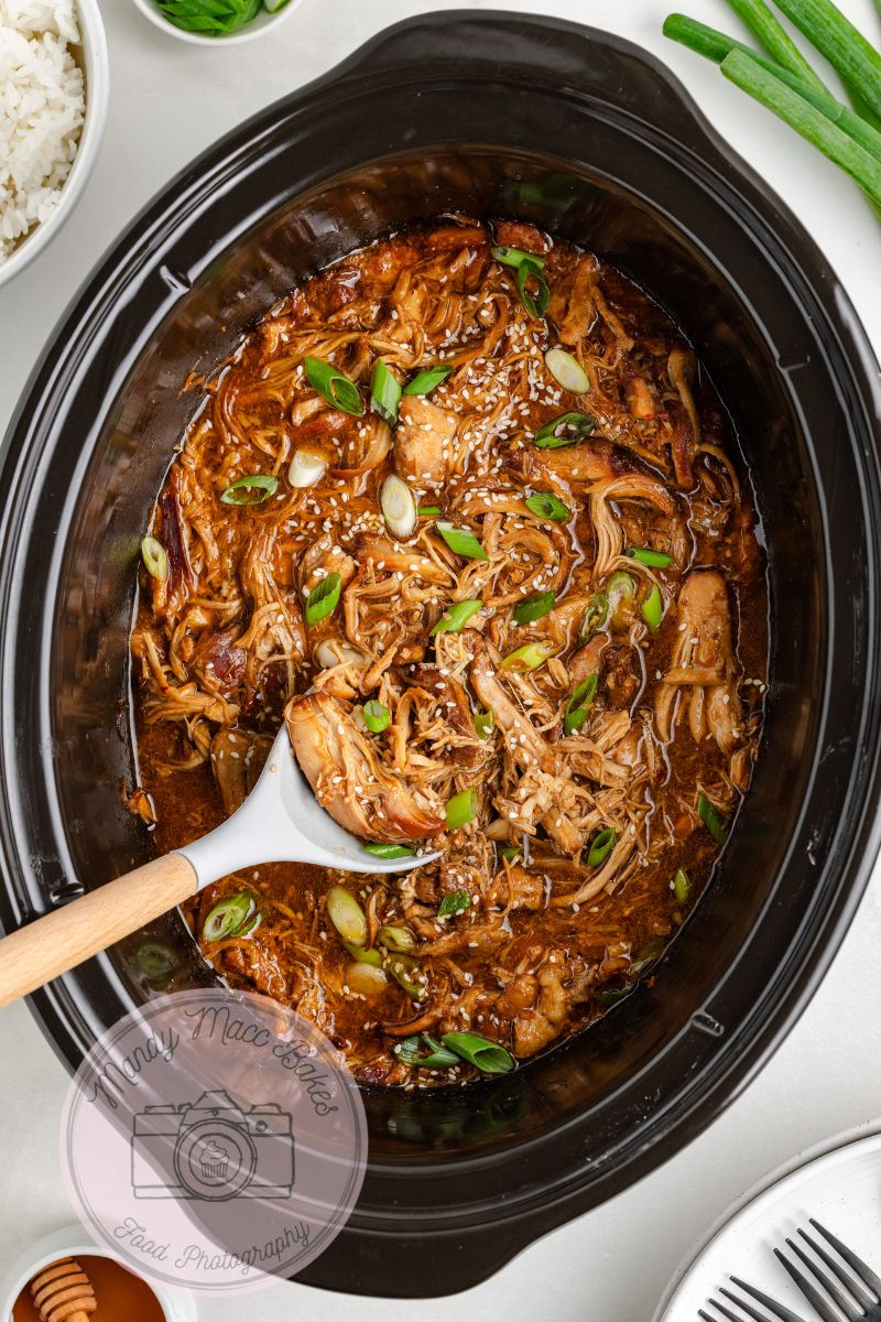 Slow Cooker Honey Garlic Chicken - Exclusive